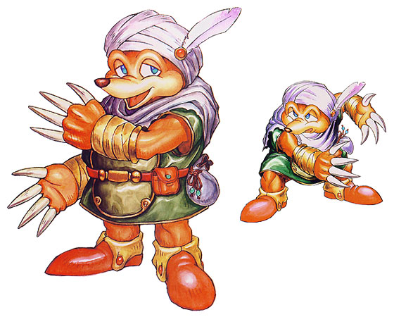 Mogu Art from Breath of Fire