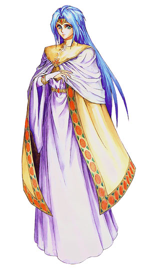 Sara Art from Breath of Fire