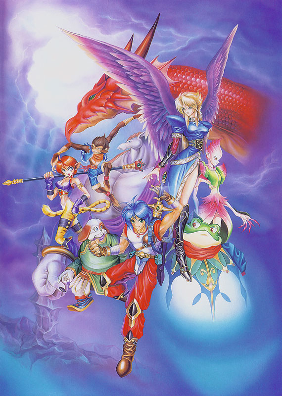 SNES Box Art from Breath of Fire II