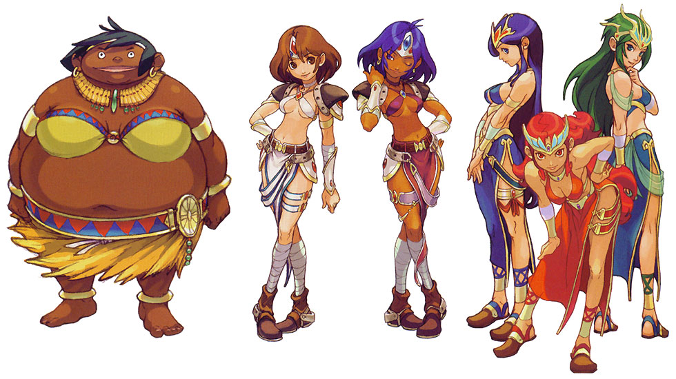 GBA Shamans Art from Breath of Fire II