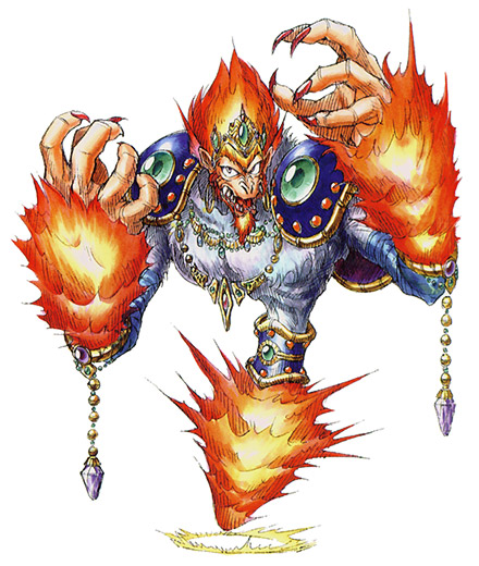 Sten Metamorphosis Art from Breath of Fire II