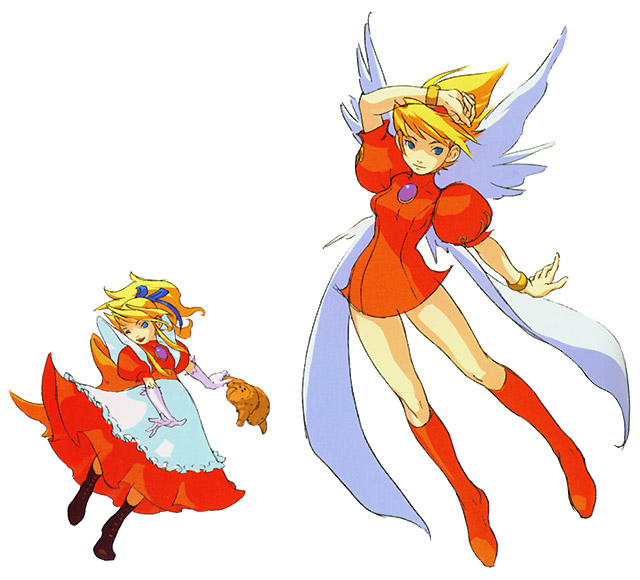 Nina Art from Breath of Fire III