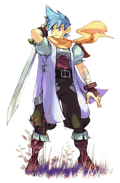 Ryu (PSP Version) Art from Breath of Fire III