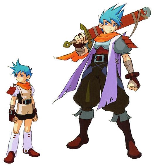 Ryu Art from Breath of Fire III