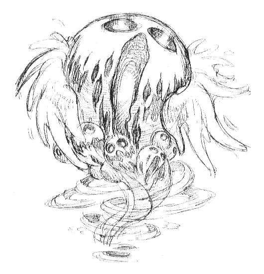 Amalgam Sketch from Breath of Fire III