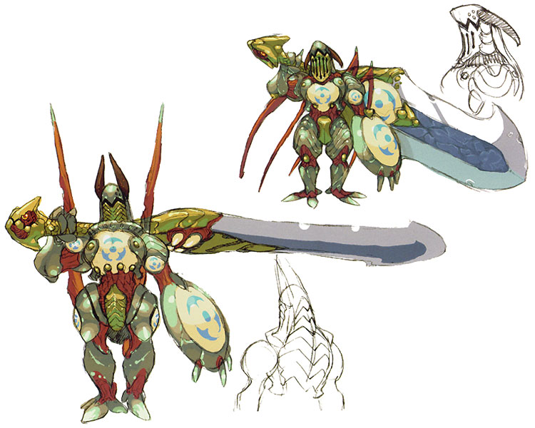 Myrmidon Art from Breath of Fire IV