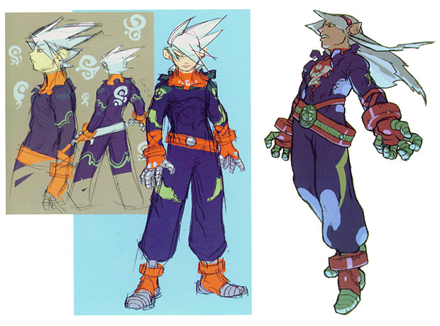 Fou-lu Concept Art from Breath of Fire IV