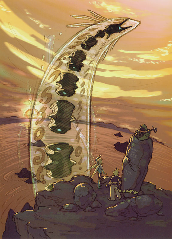 Creature Concept Art from Breath of Fire IV