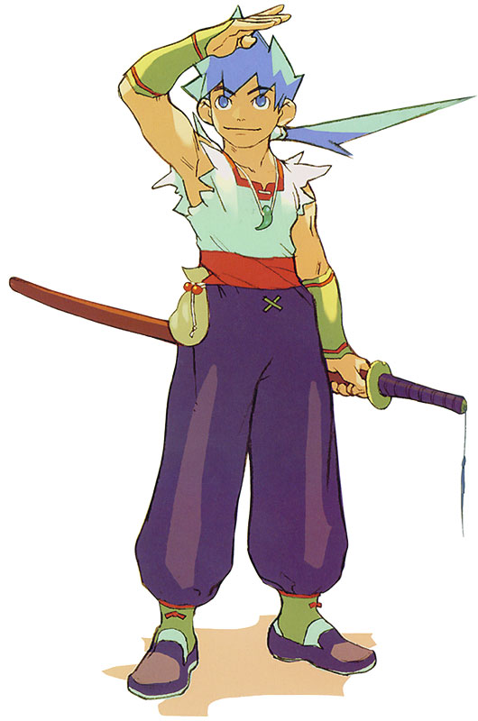Ryu Art from Breath of Fire IV