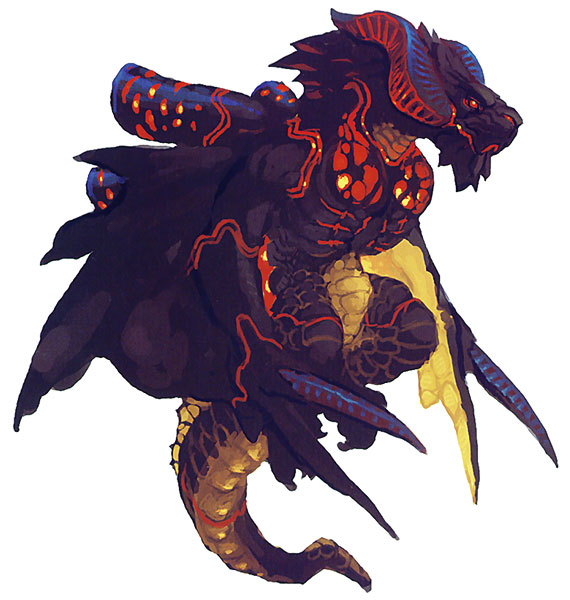 Chetyre Dragon Art from Breath of Fire V
