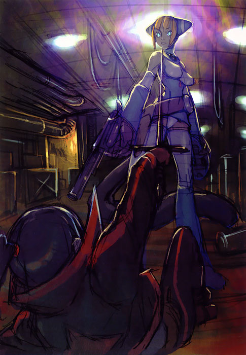 Lin & Ryu Art from Breath of Fire V