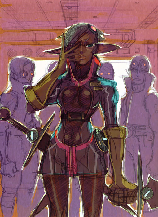 Zeno Illustration from Breath of Fire V