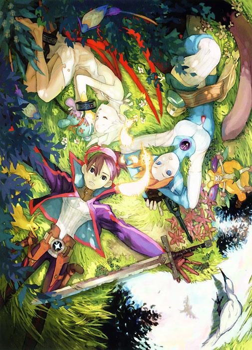 Nina, Lin, & Ryu Relaxing Art from Breath of Fire V