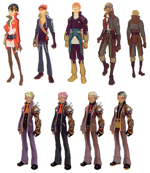 Rangers Art from Breath of Fire V