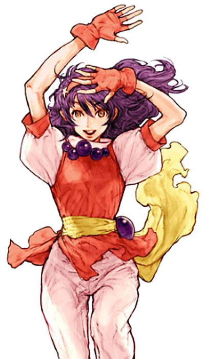 Athena Asamiya Art from Capcom vs. SNK 2