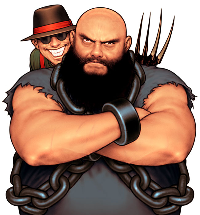 Chang & Choi Artwork from Capcom vs. SNK 2