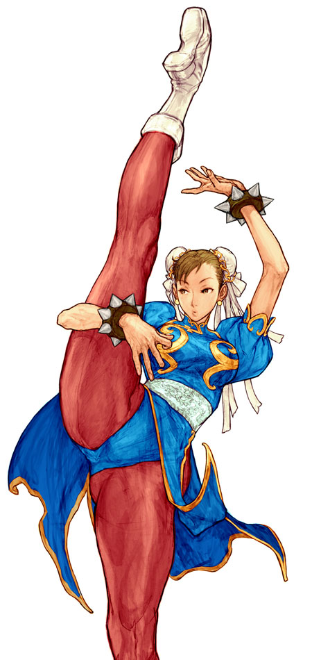 Chun-Li Art from Capcom vs. SNK 2