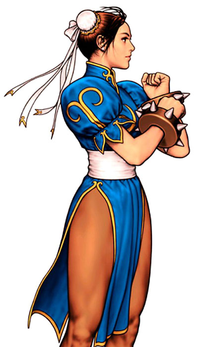 Chun-Li Artwork from Capcom vs. SNK 2