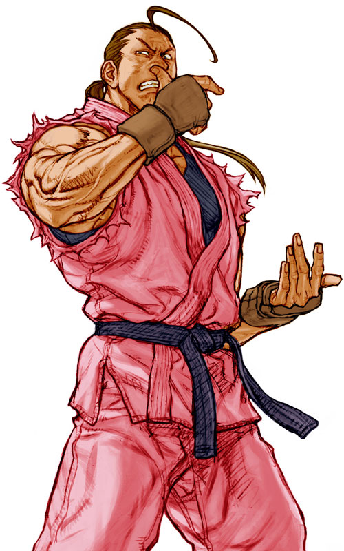 Dan Hibiki Art from Capcom vs. SNK 2