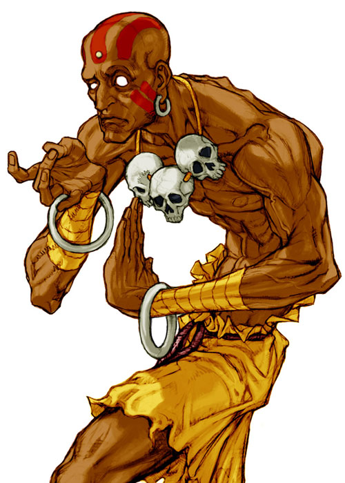 Dhalsim Art from Capcom vs. SNK 2
