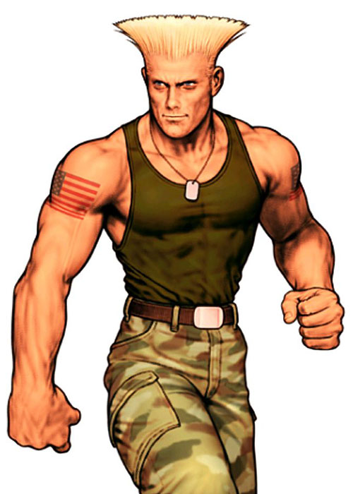 Guile Artwork from Capcom vs. SNK 2