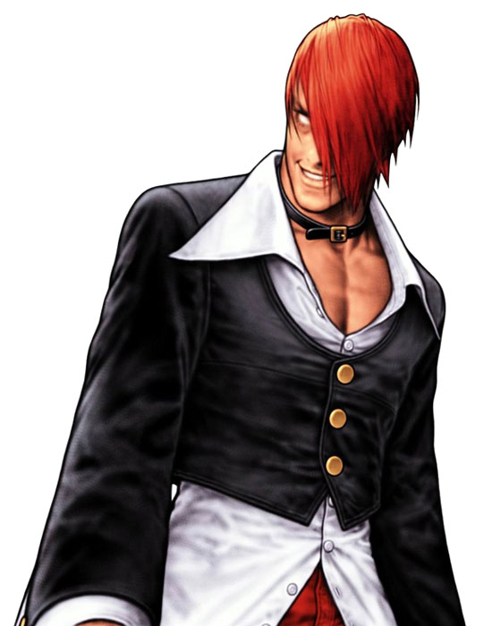Orochi Iori Artwork from Capcom vs. SNK 2