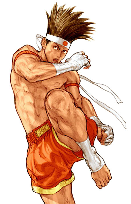 Joe Higashi Art from Capcom vs. SNK 2