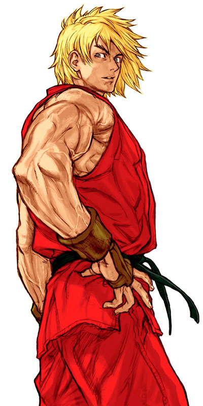 Ken Masters Art from Capcom vs. SNK 2