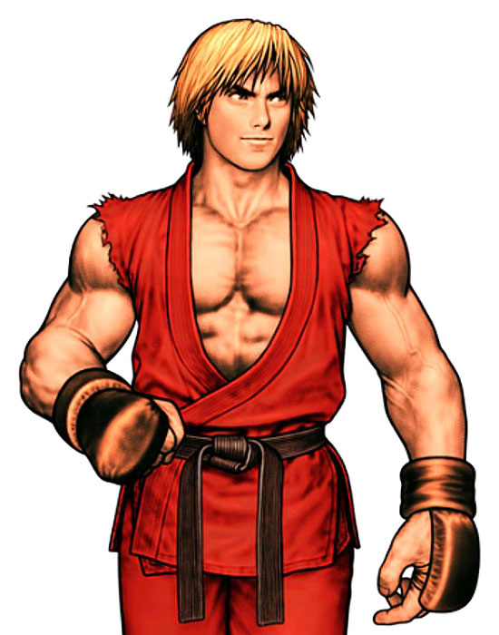 Ken Masters Artwork from Capcom vs. SNK 2