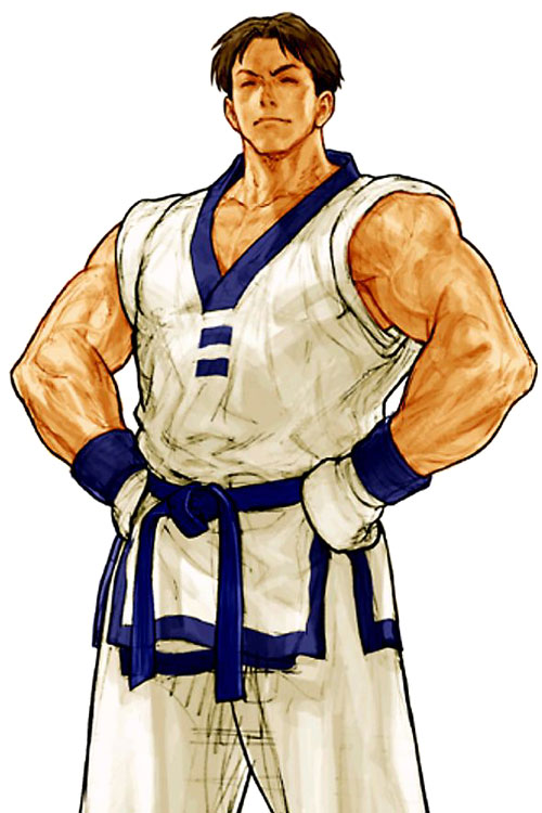 Kim Kaphwan Art from Capcom vs. SNK 2