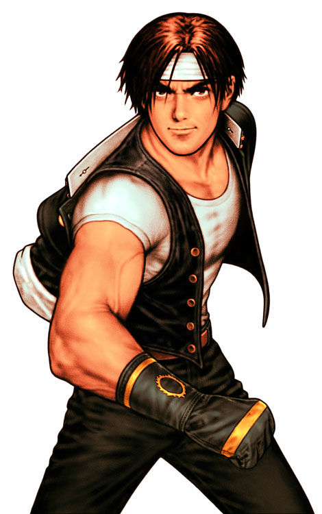 Kyo Kusanagi Artwork from Capcom vs. SNK 2