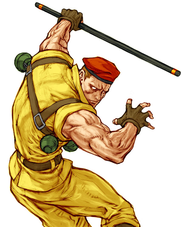 Rolento Schugerg Art from Capcom vs. SNK 2