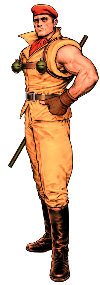 Rolento Schugerg Artwork from Capcom vs. SNK 2