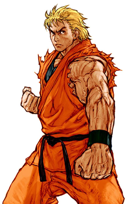 Ryo Sakazaki Art from Capcom vs. SNK 2