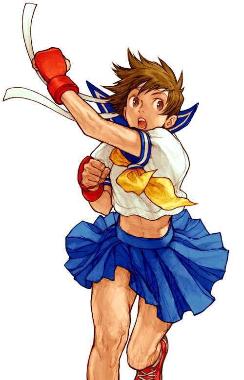 Sakura Art from Capcom vs. SNK 2