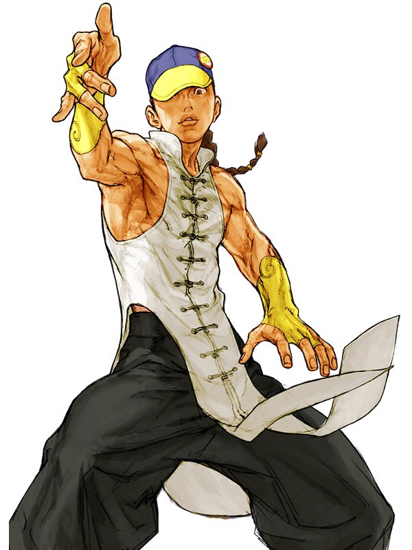 Yun Lee Art from Capcom vs. SNK 2