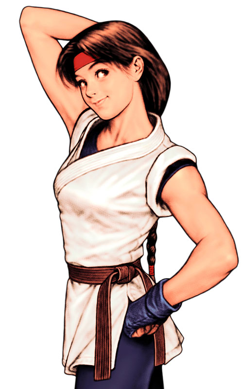 Yuri Sakazaki Artwork from Capcom vs. SNK 2