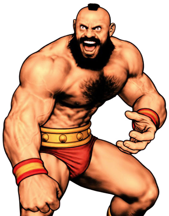 Zangief Artwork from Capcom vs. SNK 2