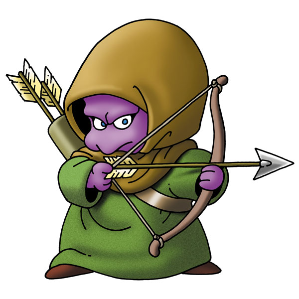 Bodkin Bowyer Art from Dragon Quest VIII