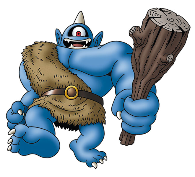 Cyclops Art from Dragon Quest VIII
