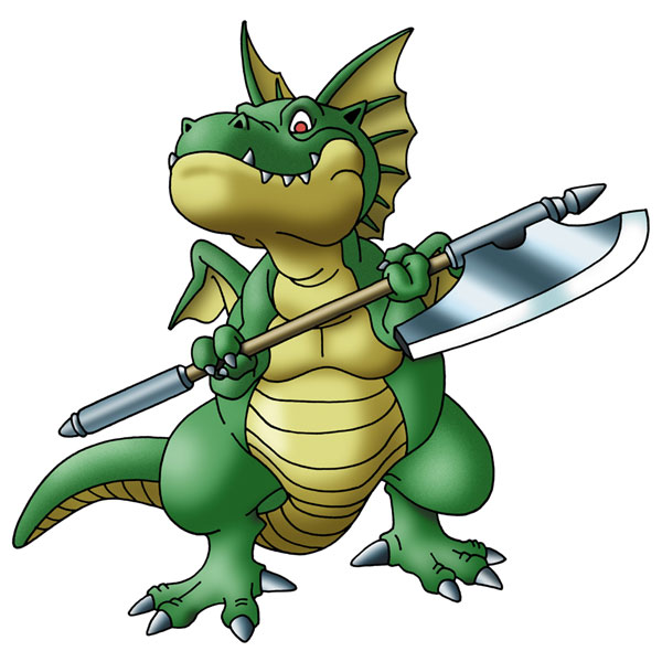 Hacksaurus Art from Dragon Quest VIII