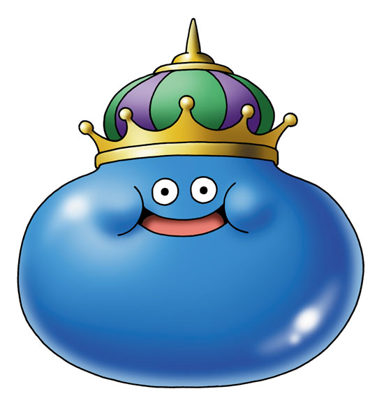 King Slime Art from Dragon Quest VIII