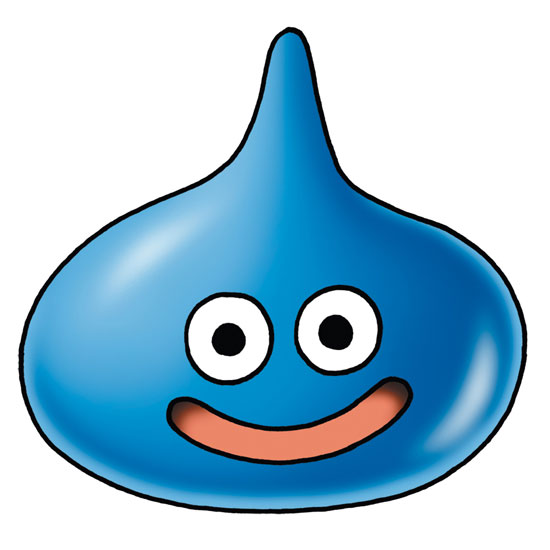 Blue Slime Art from Dragon Quest VIII