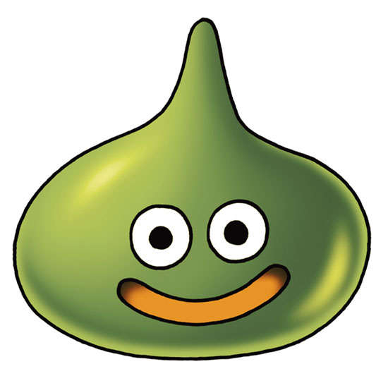 Green Slime Art from Dragon Quest VIII