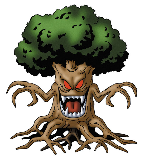 Treeface Art from Dragon Quest VIII
