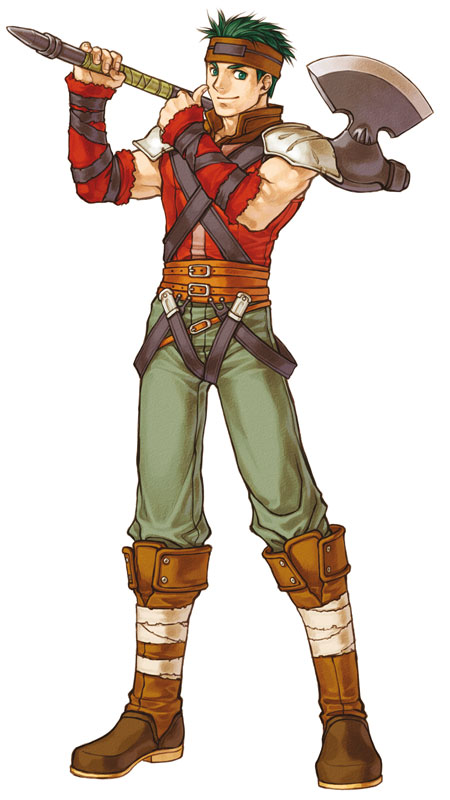 Boyd Art from Fire Emblem: Path of Radiance