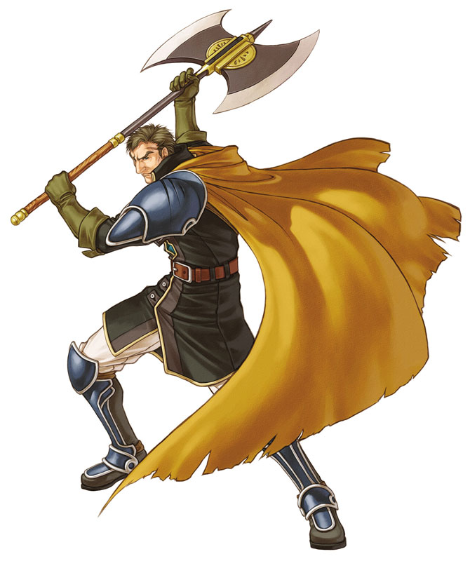 Greil Art from Fire Emblem: Path of Radiance
