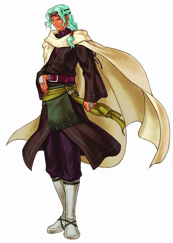 Nasir Art from Fire Emblem: Path of Radiance