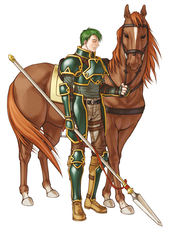 Oscar Art from Fire Emblem: Path of Radiance