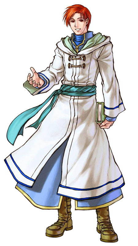Rhys Art from Fire Emblem: Path of Radiance